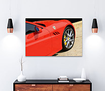 Obraz Červené ferrari 